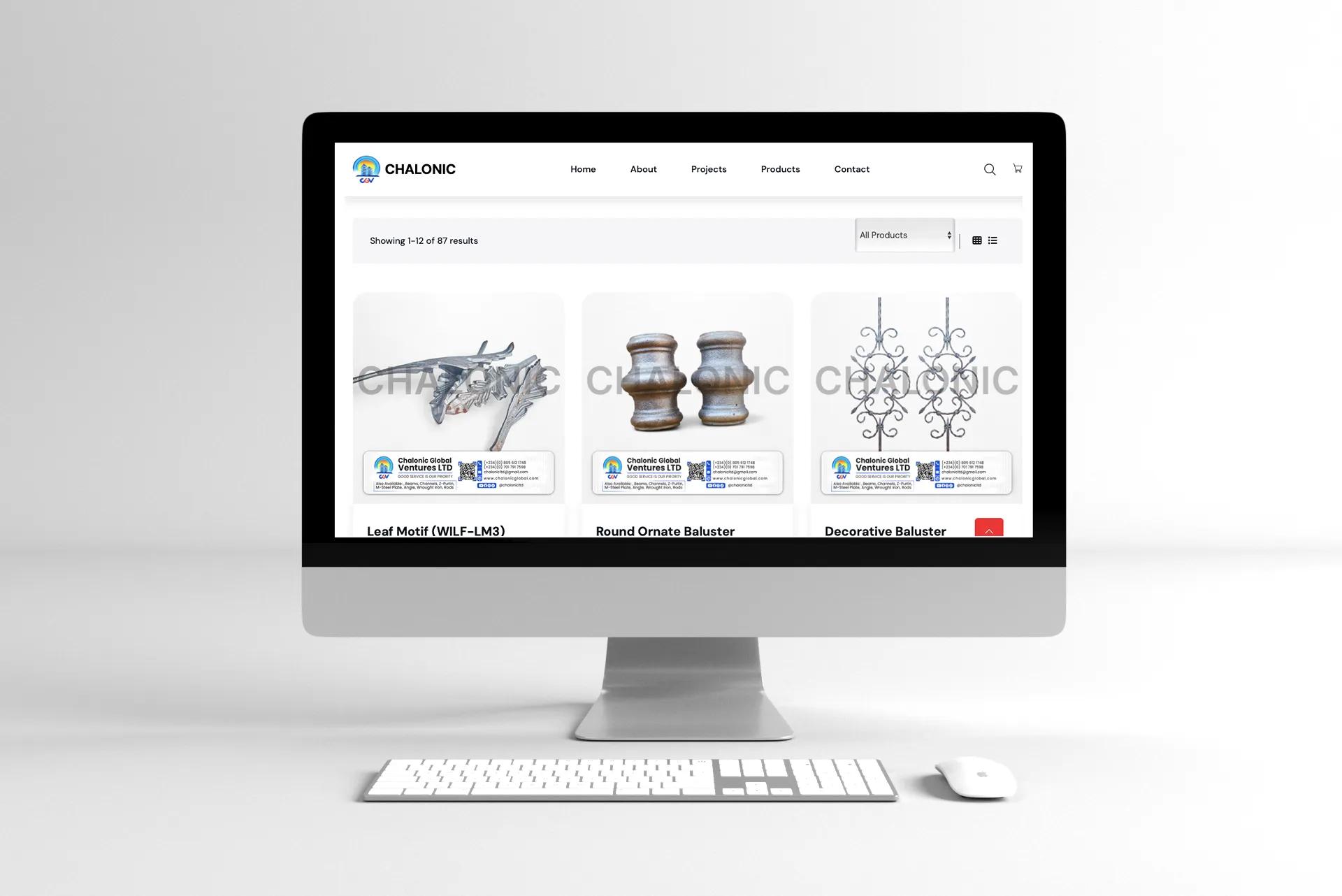 Chalonic E-Commerce Website